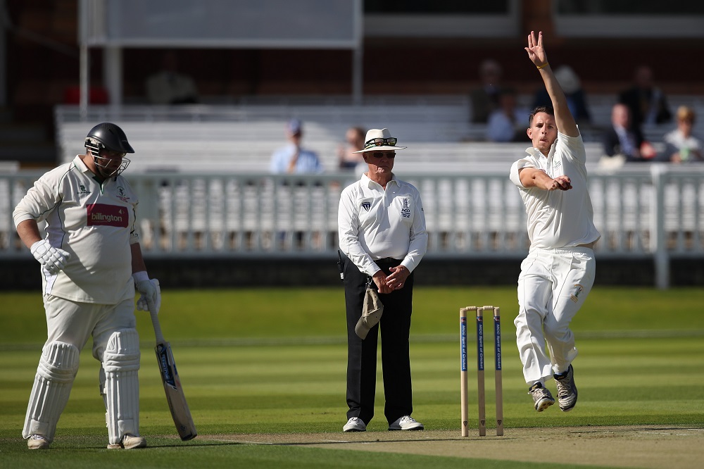 Cricket's Village Cup in action